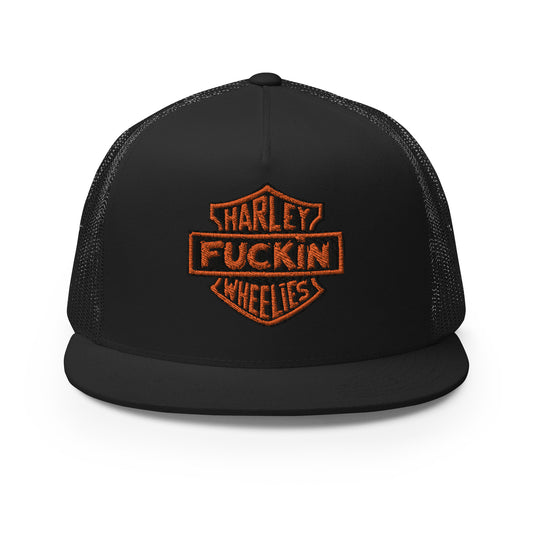 Hxrley Fkn Wheelies Trucker Cap