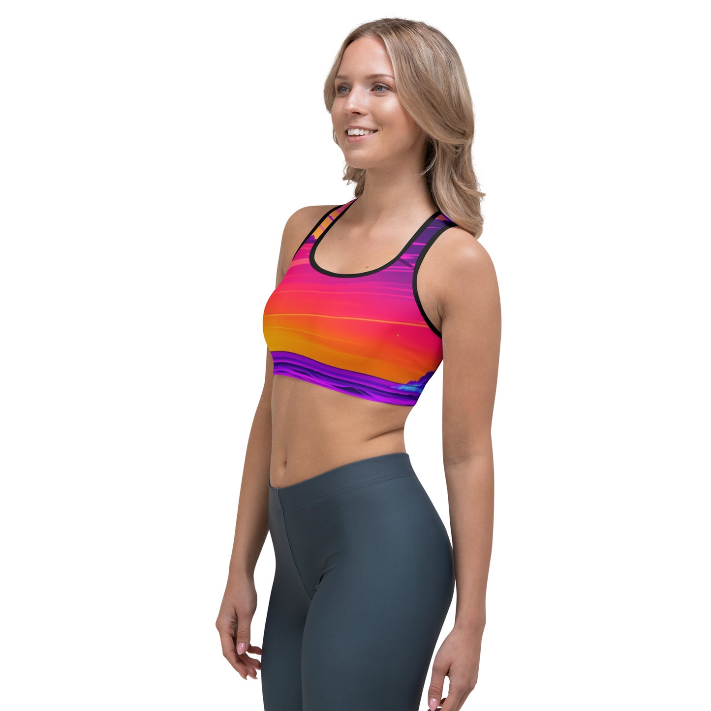 Kanji Sunrise Sports Bra