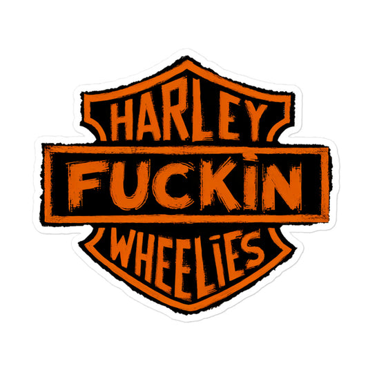 Fkn Wheelies Decal