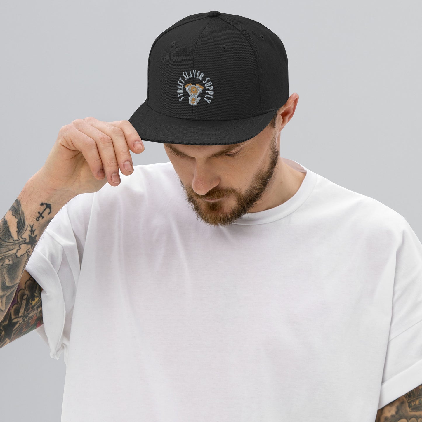 Muted V-twin Snapback